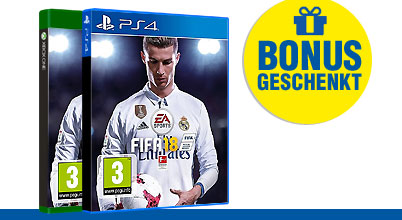 FIFA 18 uncut PEGI bei Gameware kaufen!