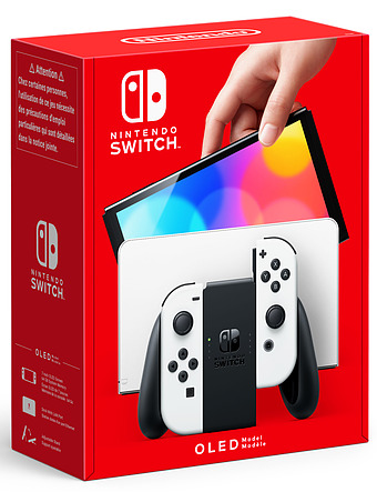 Nintendo Switch OLED weiß Cover