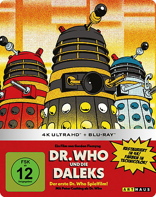Einfach und sicher online bestellen: Dr. Who und die Daleks - Limited Steelbook Edition in Österreich kaufen.
