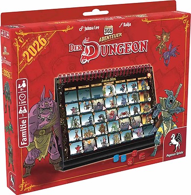 Einfach und sicher online bestellen: 365 Abenteuer - Der Dungeon (Edition 2026) in Österreich kaufen.