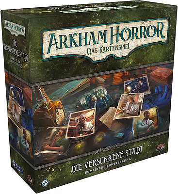 Einfach und sicher online bestellen: Arkham Horror: LCG - Die Versunkene Stadt Erm. in Österreich kaufen.