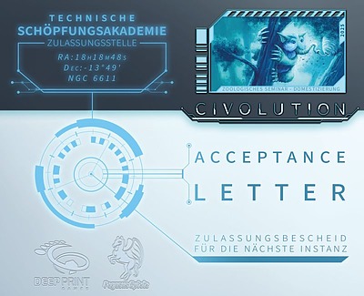 Einfach und sicher online bestellen: Civolution: Acceptance Letter in Österreich kaufen.
