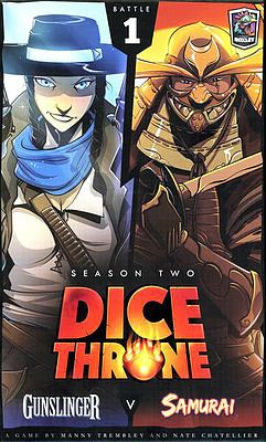 Einfach und sicher online bestellen: Dice Throne Season 2 Gunslinger vs Samurai in Österreich kaufen.