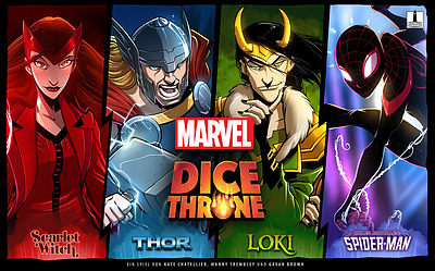 Einfach und sicher online bestellen: Dice Throne: Marvel Box 1 in Österreich kaufen.