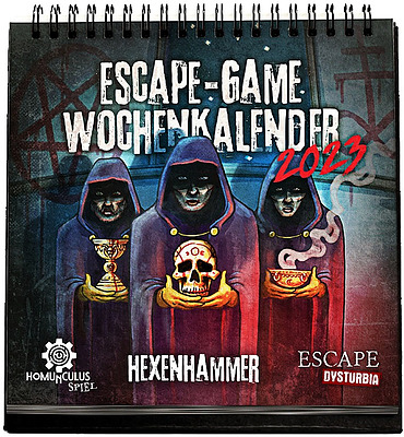 Einfach und sicher online bestellen: Exit-Game-Wochenkalender 2023 - Hexenhammer in Österreich kaufen.