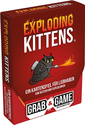 Einfach und sicher online bestellen: Exploding Kittens - Grab & Game in Österreich kaufen.