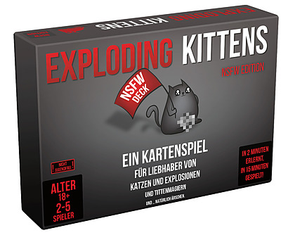Einfach und sicher online bestellen: Exploding Kittens NSFW Edition in Österreich kaufen.