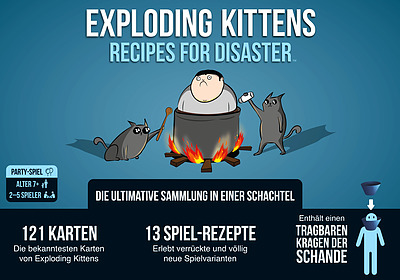 Einfach und sicher online bestellen: Exploding Kittens: Recipes for Disaster in Österreich kaufen.