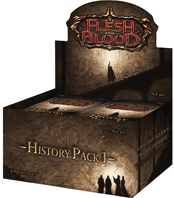 Einfach und sicher online bestellen: Flesh & Blood - History Pack 1 Display in Österreich kaufen.