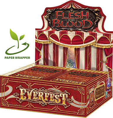 Einfach und sicher online bestellen: Flesh & Blood-Everfest First Edition Booster Dis. in Österreich kaufen.