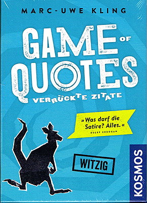 Einfach und sicher online bestellen: Game of Quotes - Verrckte Zitate in Österreich kaufen.