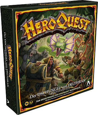 Einfach und sicher online bestellen: HeroQuest: Der Dschungel von Delthrak in Österreich kaufen.