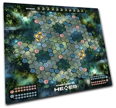 Einfach und sicher online bestellen: Knee Deep in Hexes Neoprenmatte Jungle in Österreich kaufen.