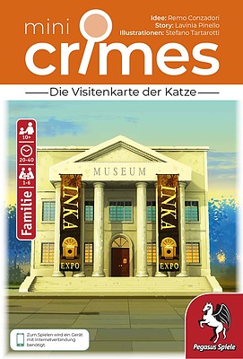 Einfach und sicher online bestellen: Mini Crimes: Die Visitenkarte der Katze in Österreich kaufen.