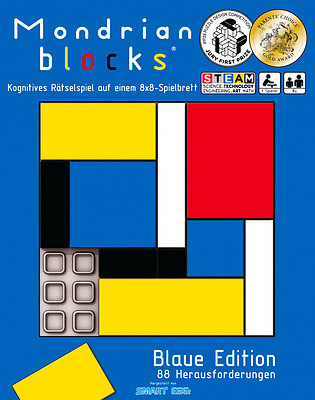 Einfach und sicher online bestellen: Mondrian Blocks: Blaue Edition in Österreich kaufen.