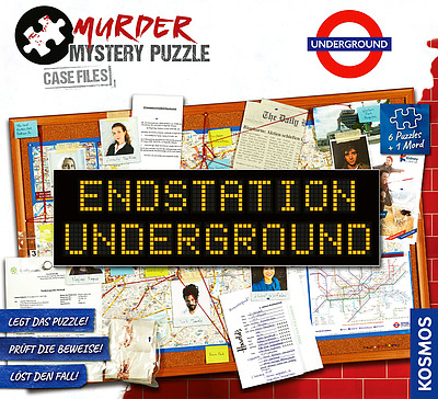 Einfach und sicher online bestellen: Murder Mystery Puzzle: Endstation Underground in Österreich kaufen.