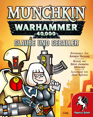 Einfach und sicher online bestellen: Munchkin: Warhammer 40.000 - Glaube und Geballer in Österreich kaufen.