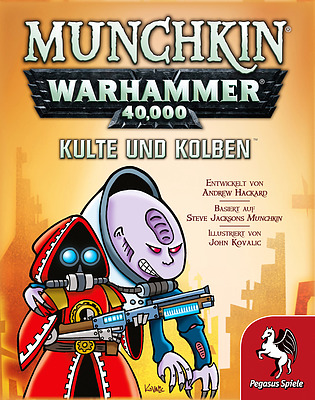 Einfach und sicher online bestellen: Munchkin: Warhammer 40.000 - Kulte und Kolben in Österreich kaufen.