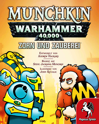 Einfach und sicher online bestellen: Munchkin: Warhammer 40.000 - Zorn und Zauberei in Österreich kaufen.
