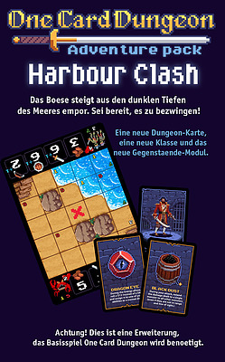 Einfach und sicher online bestellen: One Card Dungeon: Harbour Clash in Österreich kaufen.