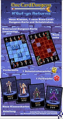 Einfach und sicher online bestellen: One Card Dungeon: M'Guf-yn Returns in Österreich kaufen.