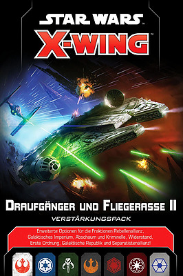 Einfach und sicher online bestellen: X-Wing 2 Ed. Draufgänger und Fliegerasse II in Österreich kaufen.