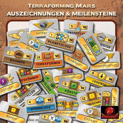 Einfach und sicher online bestellen: Terraforming Mars: Auszeichnungen und Meilensteine in Österreich kaufen.