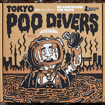 Einfach und sicher online bestellen: Tokyo Poo Divers in Österreich kaufen.