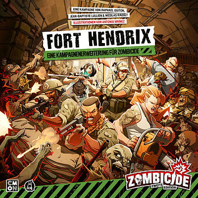 Einfach und sicher online bestellen: Zombicide 2. Edition - Fort Hendrix in Österreich kaufen.