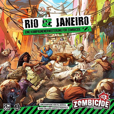 Einfach und sicher online bestellen: Zombicide 2. Edition - Rio Z Janeiro in Österreich kaufen.