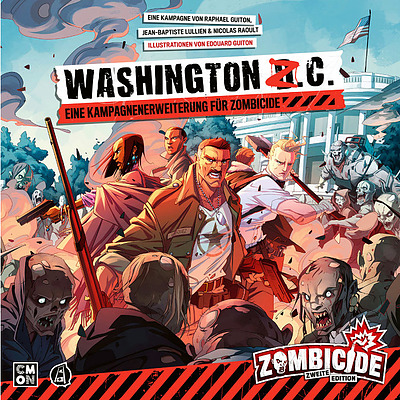 Einfach und sicher online bestellen: Zombicide 2. Edition - Washington Z.C. in Österreich kaufen.
