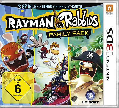 Einfach und sicher online bestellen: Rayman and Rabbids Family Pack (3 Spiele) in Österreich kaufen.