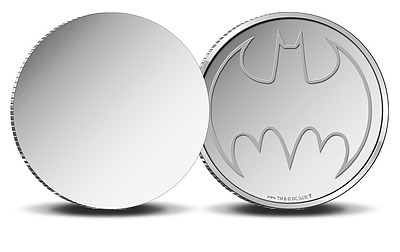 Einfach und sicher online bestellen: Batman Reflektierende Mnze Bat-Signal in Österreich kaufen.