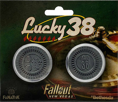 Einfach und sicher online bestellen: Fallout New Vegas Repliken Lucky 38 Casino Münzen in Österreich kaufen.