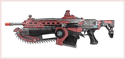 Einfach und sicher online bestellen: Gears of War 5 Replica 1:1 Crimson Lancer MK 3 in Österreich kaufen.