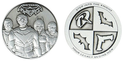 Einfach und sicher online bestellen: Gotham Knights Limited Edition Coin in Österreich kaufen.