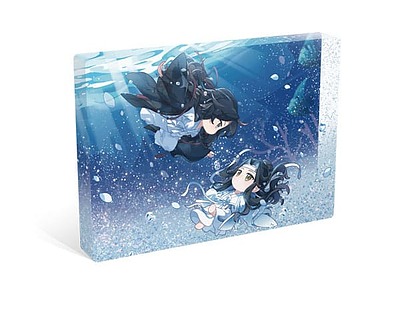 Einfach und sicher online bestellen: GoDC Acryl Stand Glitzer Wei & Lan Chibi in Österreich kaufen.