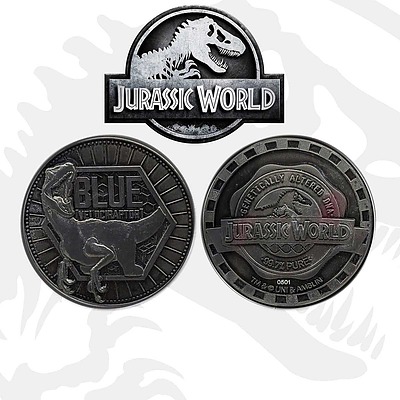 Einfach und sicher online bestellen: Jurassic World Sammelmünze Blue Limited Edition in Österreich kaufen.