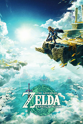 Einfach und sicher online bestellen: The Legend of Zelda Tears of the Kingdom Poster in Österreich kaufen.