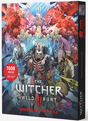 Einfach und sicher online bestellen: The Witcher 3 Wild Hunt Puzzle Monster Faction in Österreich kaufen.
