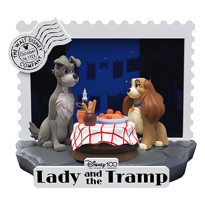 Einfach und sicher online bestellen: Disney 100th PVC Diorama Lady And The Tramp in Österreich kaufen.