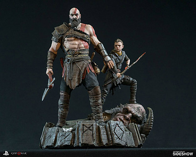 Einfach und sicher online bestellen: God of War Statue Kratos & Atreus in Österreich kaufen.