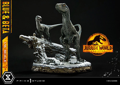 Einfach und sicher online bestellen: Jurassic World Statue 1/6 Blue & Beta Bonus in Österreich kaufen.