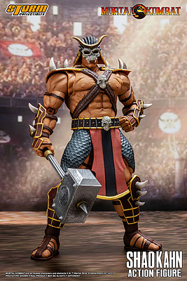 Einfach und sicher online bestellen: Mortal Kombat Actionfigur 1/12 Shao Kahn in Österreich kaufen.