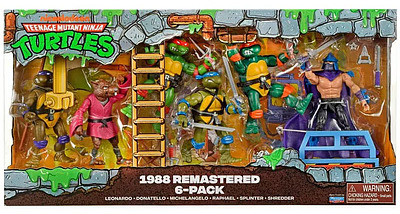 Einfach und sicher online bestellen: Turtles 6 Actionfiguren 1988 Remastered in Österreich kaufen.
