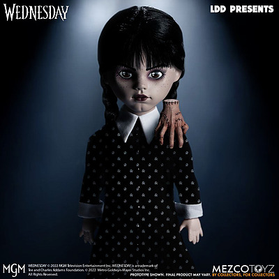 Einfach und sicher online bestellen: Wednesday Living Dead Dolls Puppe Wednesday Addams in Österreich kaufen.