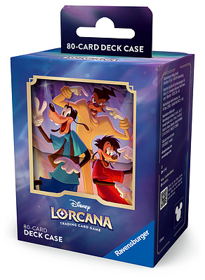 Einfach und sicher online bestellen: Lorcana Kapitel 9 Deck Box Goofy & Max in Österreich kaufen.