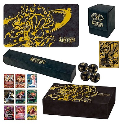 Einfach und sicher online bestellen: One Piece TCG Japanese 2nd Anniversary (B-Ware) in Österreich kaufen.