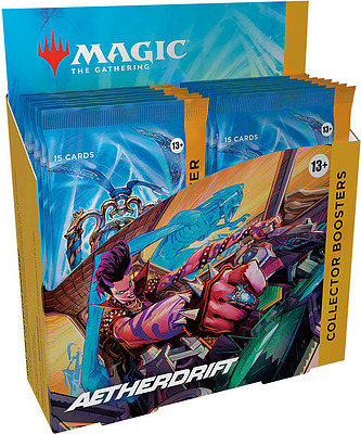 Einfach und sicher online bestellen: MTG - Aetherdrift Collectors Booster Display (EN) in Österreich kaufen.