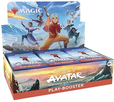 Einfach und sicher online bestellen: MTG - Avatar: the Last Airbender Play Booster in Österreich kaufen.